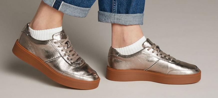 How to Wear Gold and Silver Shoes Clarks