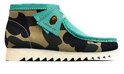 Clarks store bape price