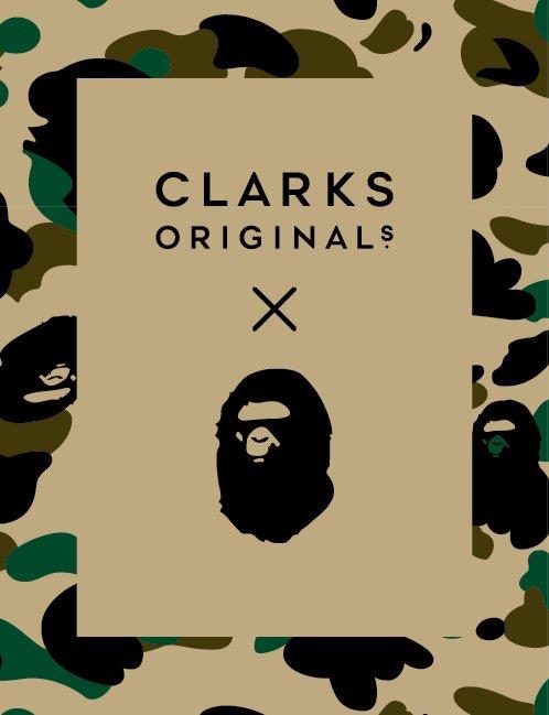 Clarks Originals X Bape