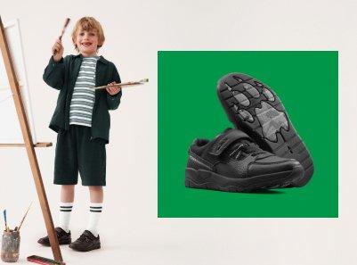 Back to School Shoes for Boys Girls Clarks IE