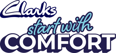 Clarks start with comfort