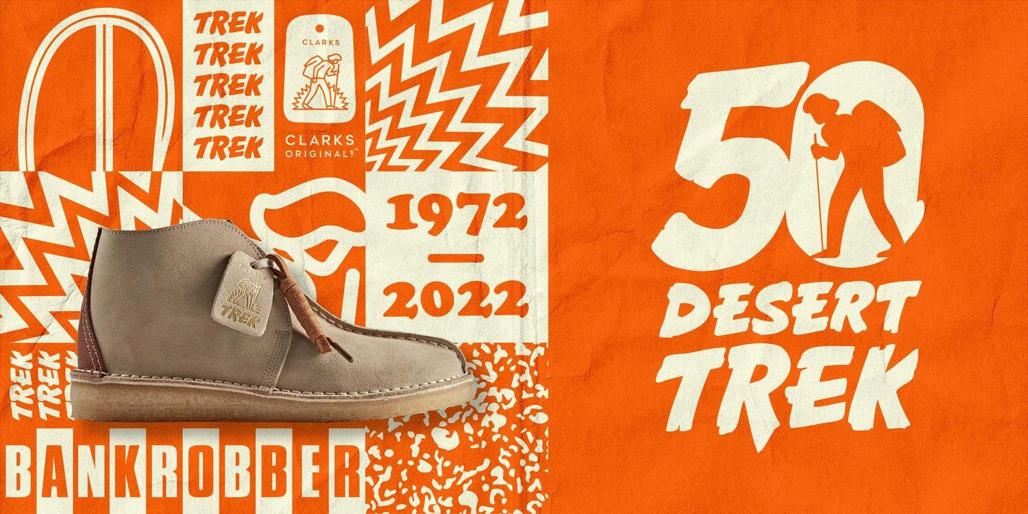 Orange desert clarks deals