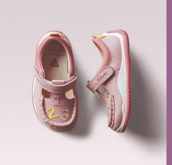 Clarks baby deals first shoes sale