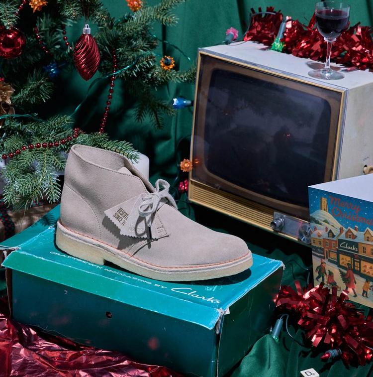 Desert Boot on an old Clarks shoe box | Shop the Desert Boot