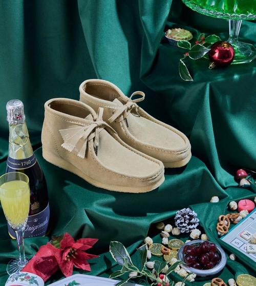 Wallabees in a festive table setting | Shop Wallabee