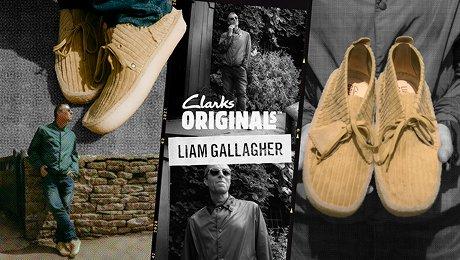 Discover more about Liam Gallagher x Clarks Originals