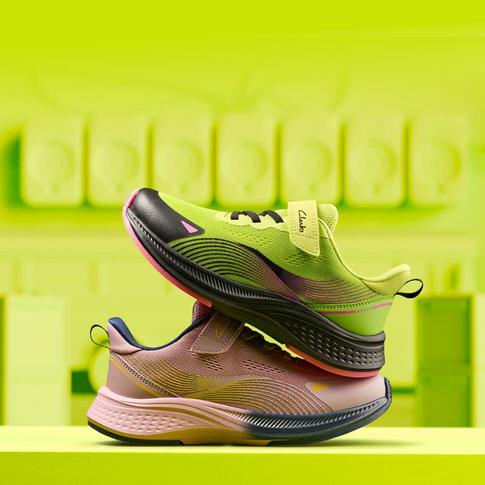 Clarks school trainers