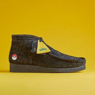 Clarks Originals x Pokemon Wallabee Boot in Black Clarks Originals