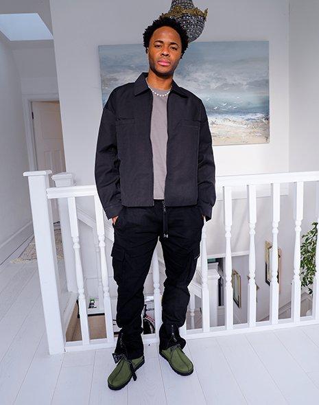 Raheem sterling hot sale wallabee