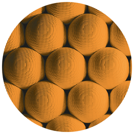 Close up of cushioning