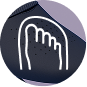 Unique Toe-Box Fit icon
