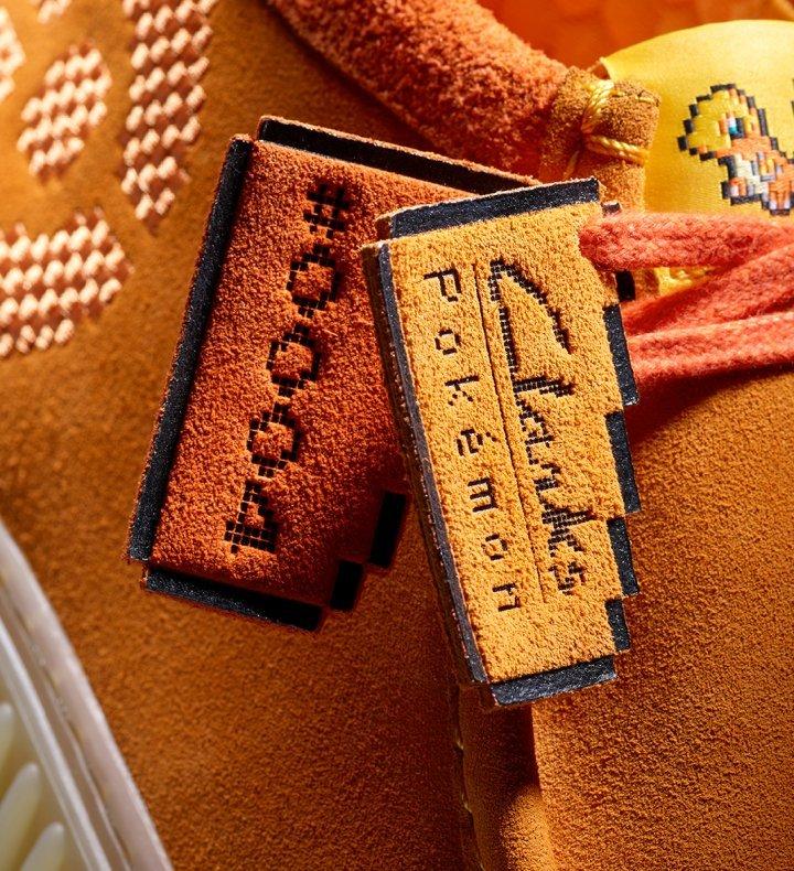 Close up of Torhill Explore in Orange Suede (Charmander)