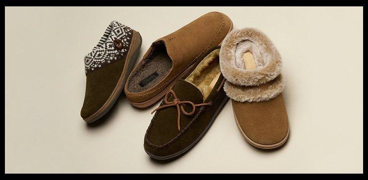 men's and women's slippers