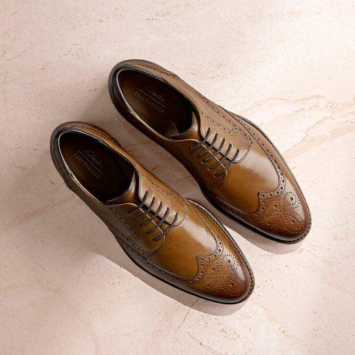 Bambini Clarks Casual Gancio E Anello Cinturino Scarpe' Piccolo Cielo T