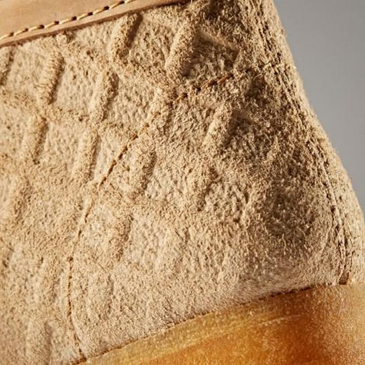 Close up of the back of a shoe