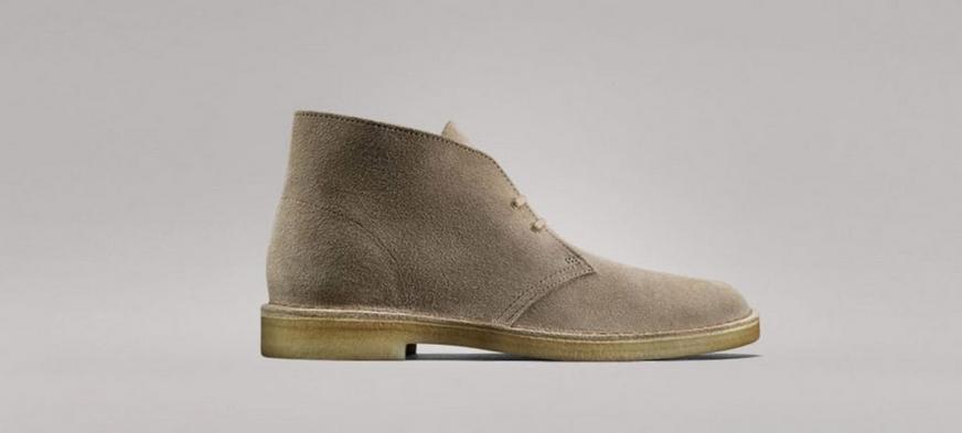 Clarks Sand Suede Desert Boots