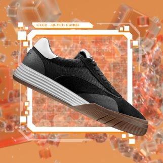 Shop Cica Youth Black Combination Suede