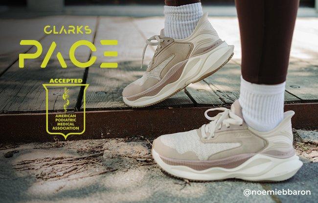 Clarks Pace: Podiatrist Approved Ultimate Walking Shoe