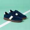 seco speed in navy suede