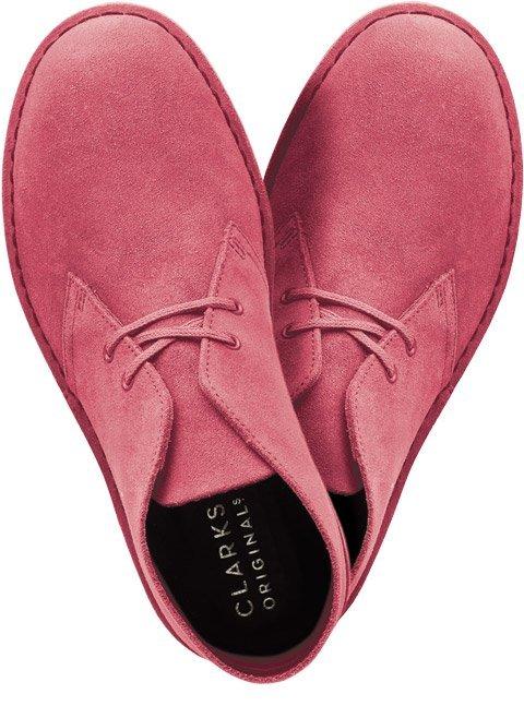 Pink shoe on sale polish clarks