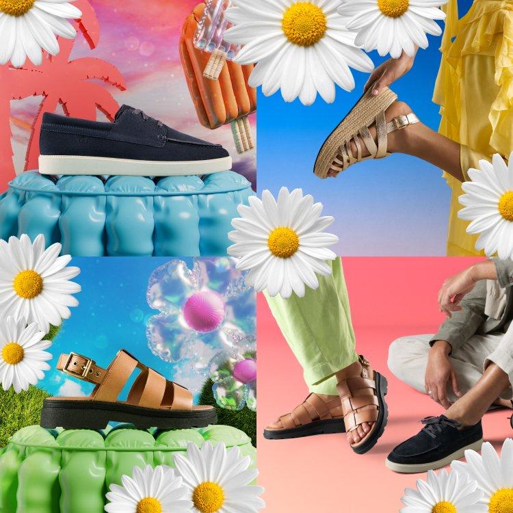 SUMMER’S BETTER IN CLARKS