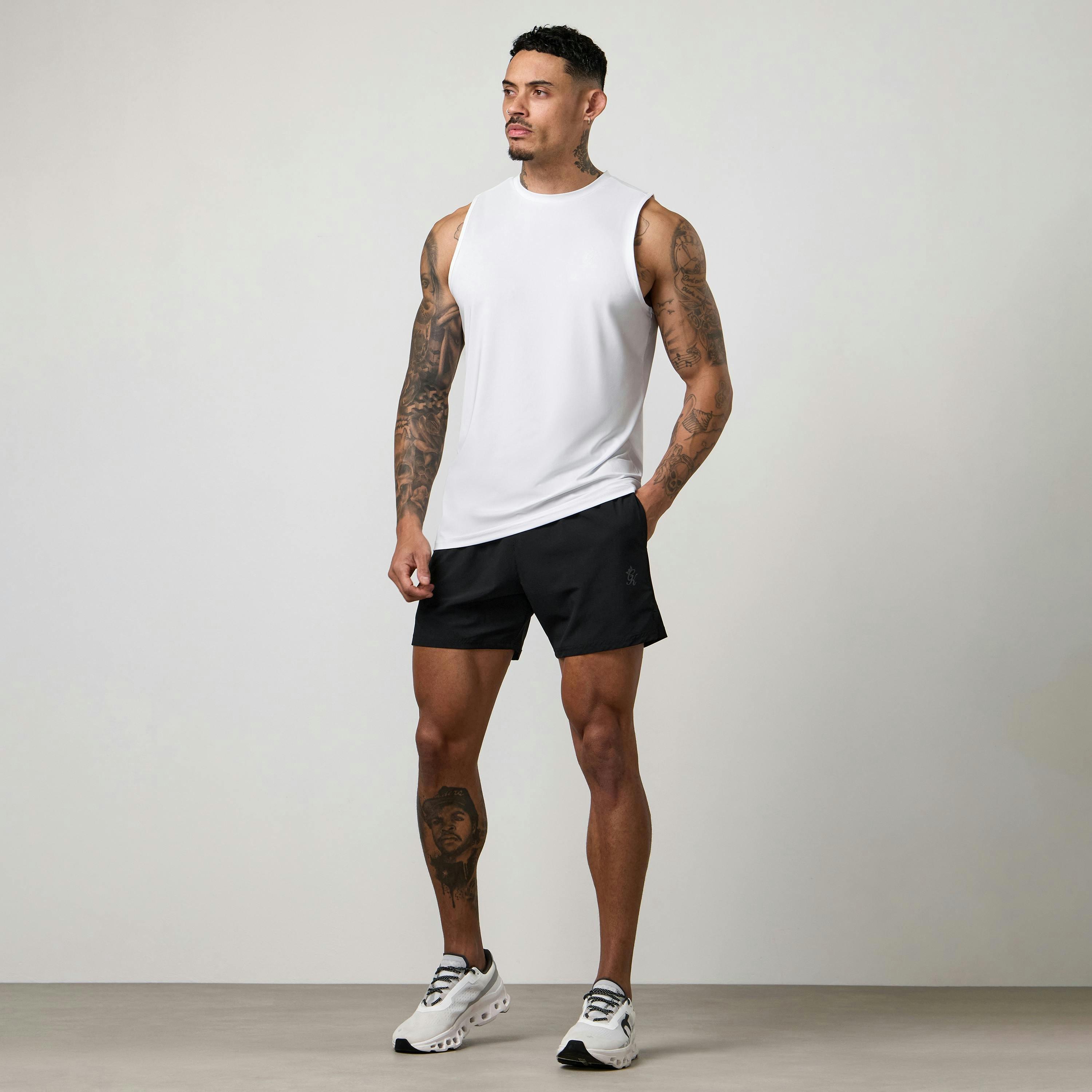 Gym King Victory Performance Vest - White , view 3 of 5