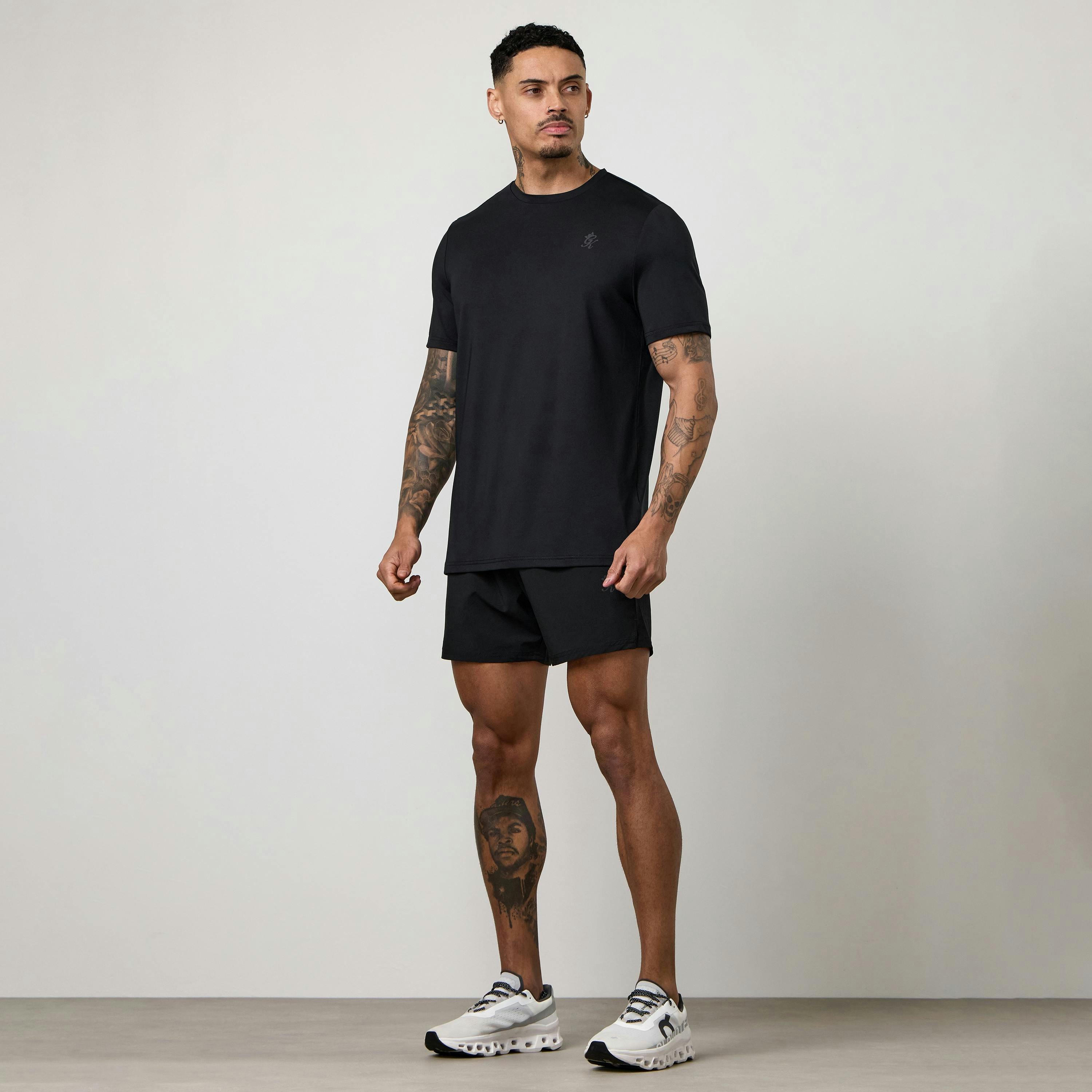 Gym King Victory Performance 5" Short - Black , view 3 of 4