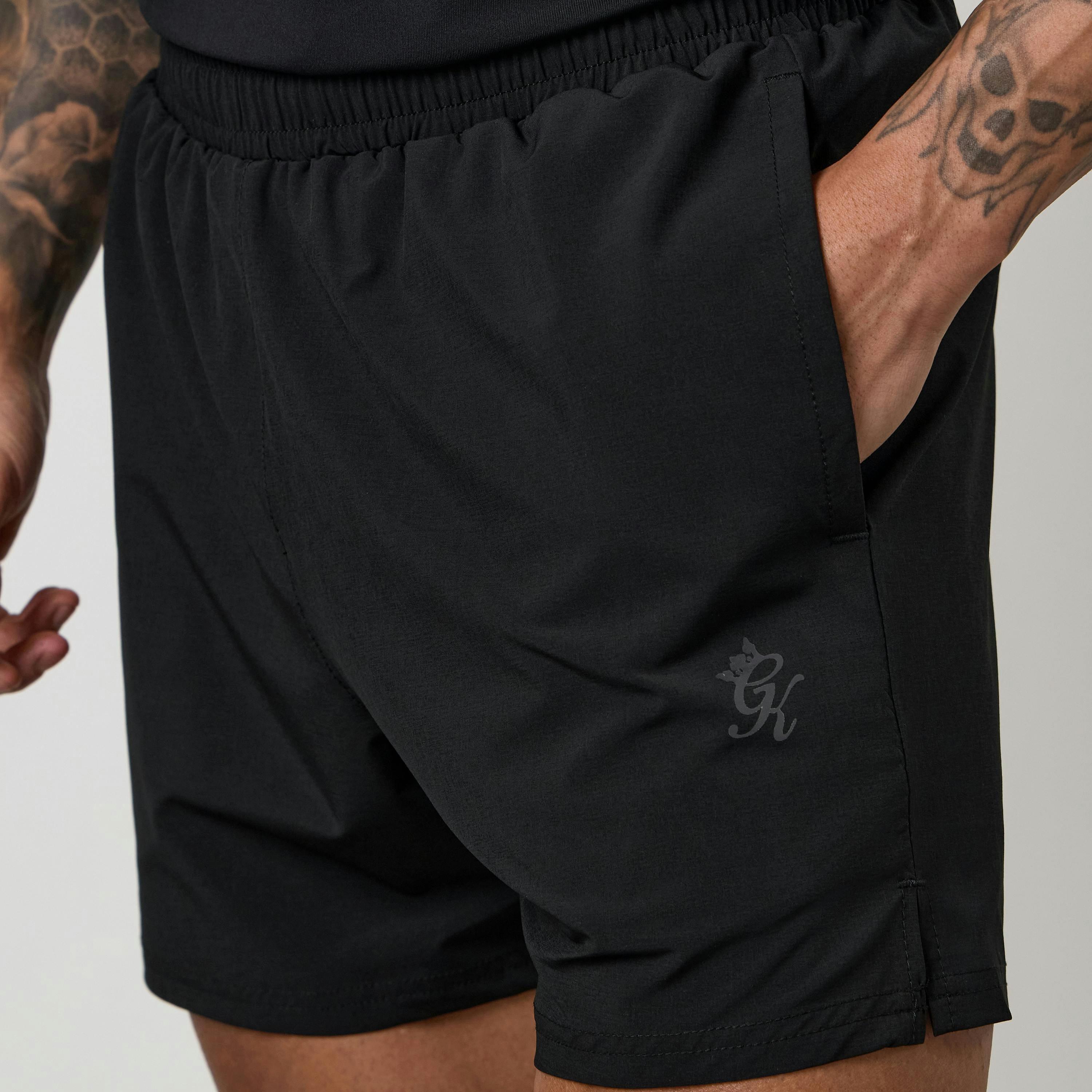 Gym King Victory Performance 5" Short - Black , view 4 of 4