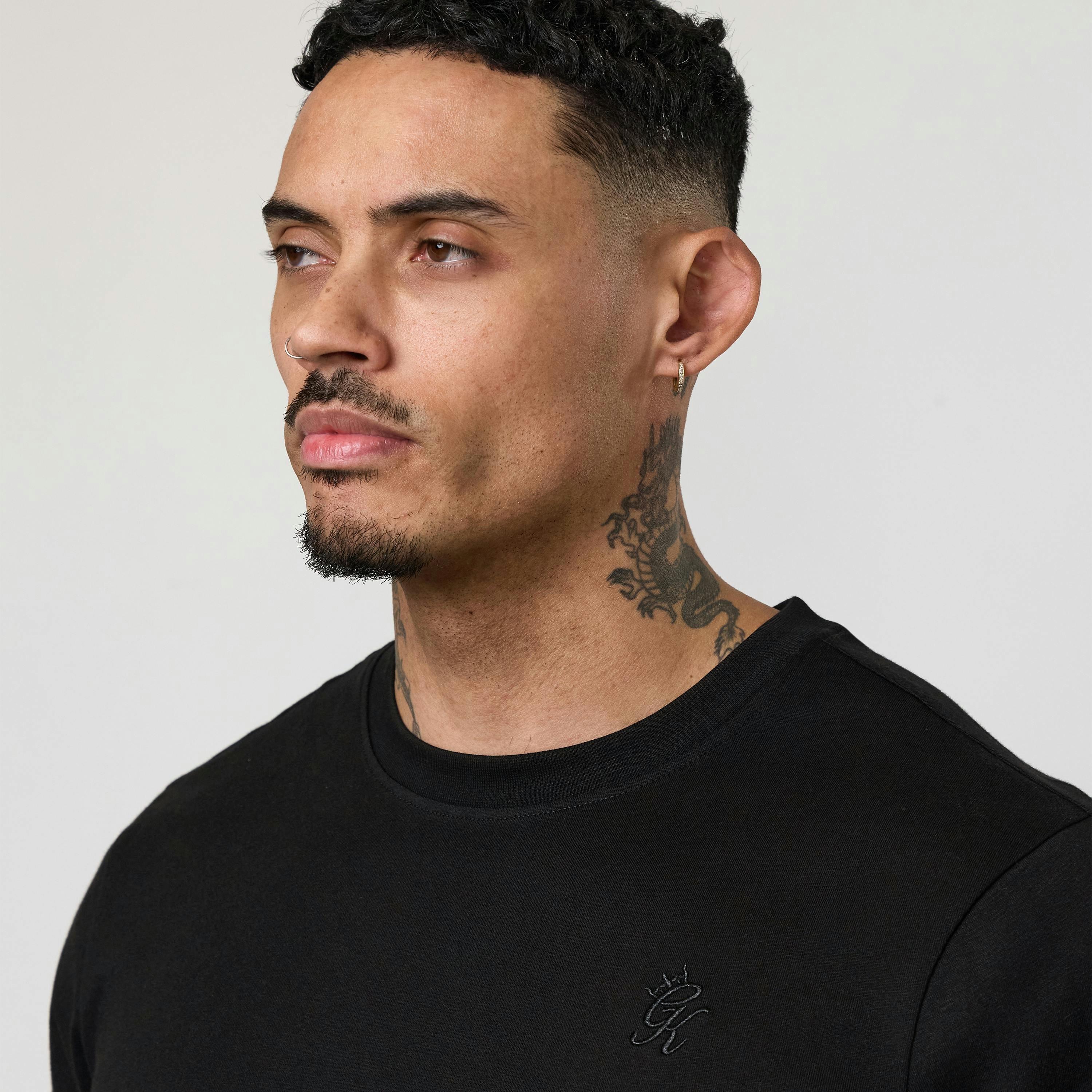 Gym King Victory Regular Fit Jersey T-Shirt - Black , view 5 of 6