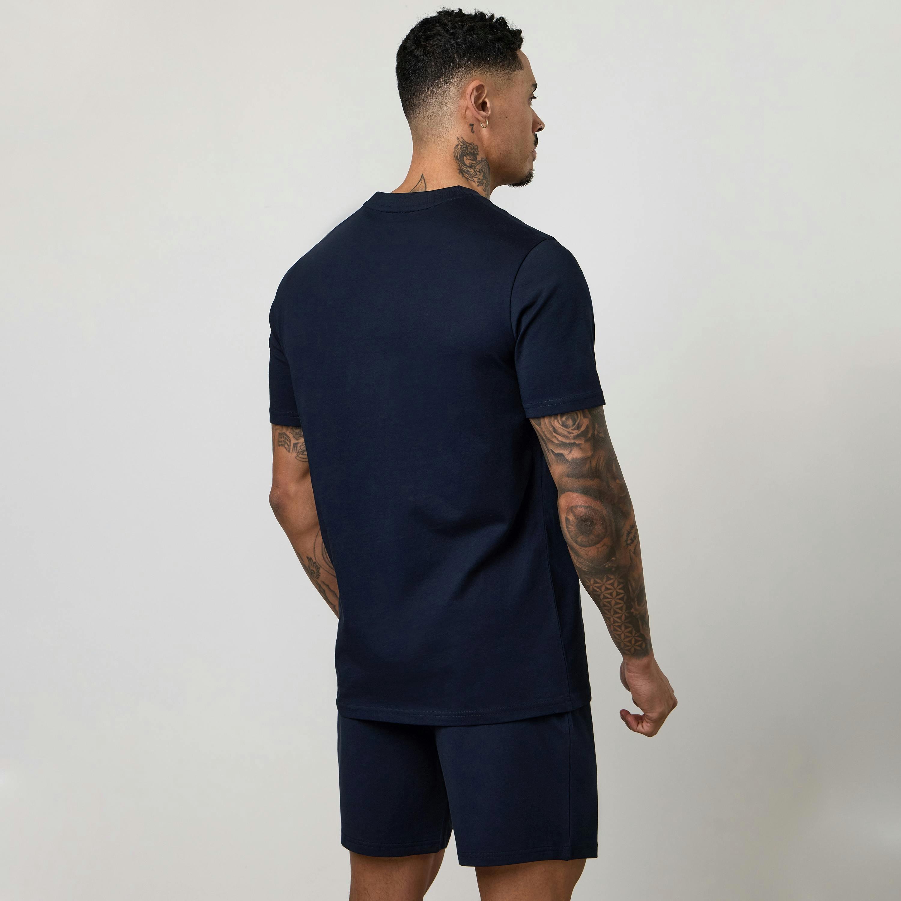 Gym King Victory Regular Fit Jersey T-Shirt - Navy , view 2 of 6