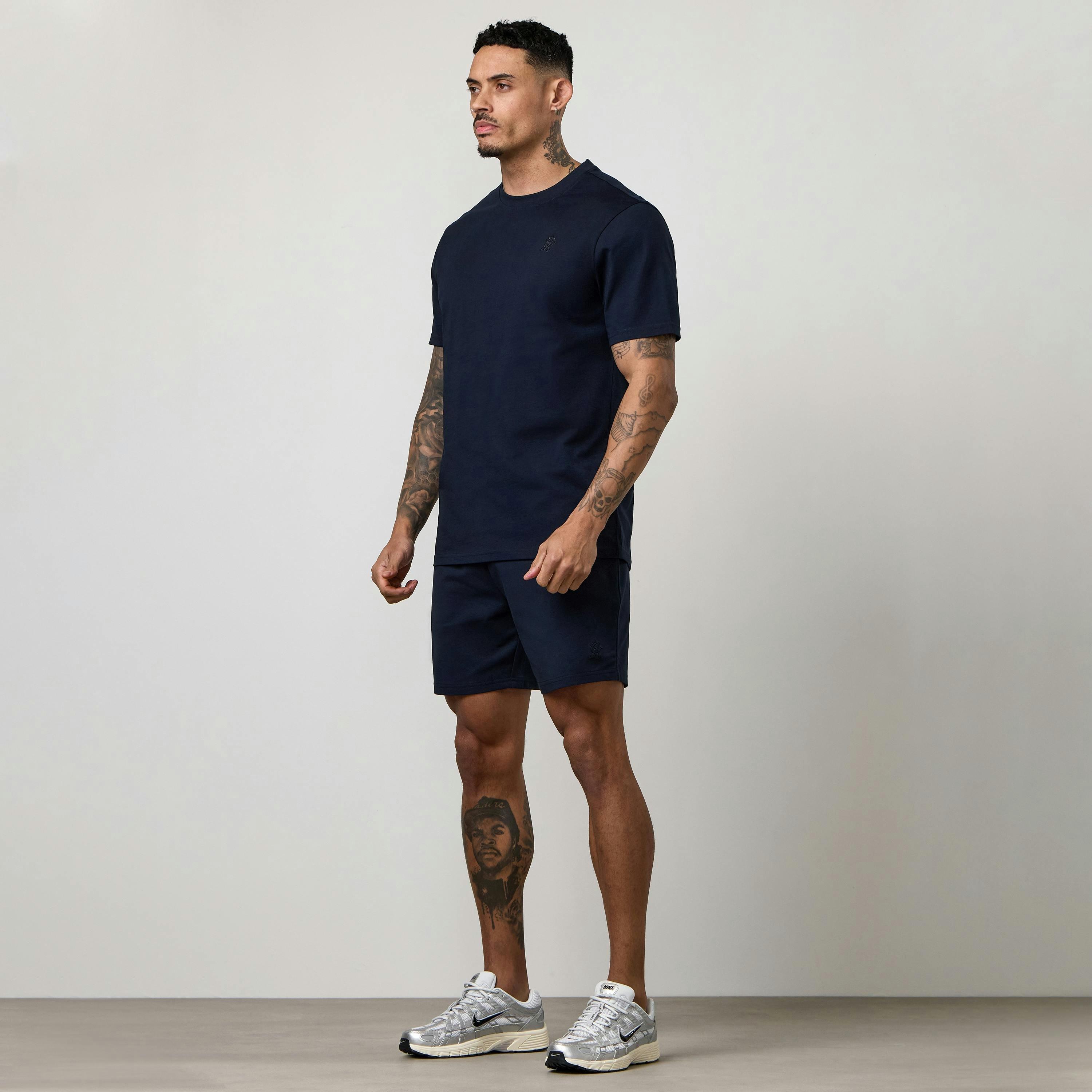 Gym King Victory Regular Fit Jersey T-Shirt - Navy , view 3 of 6