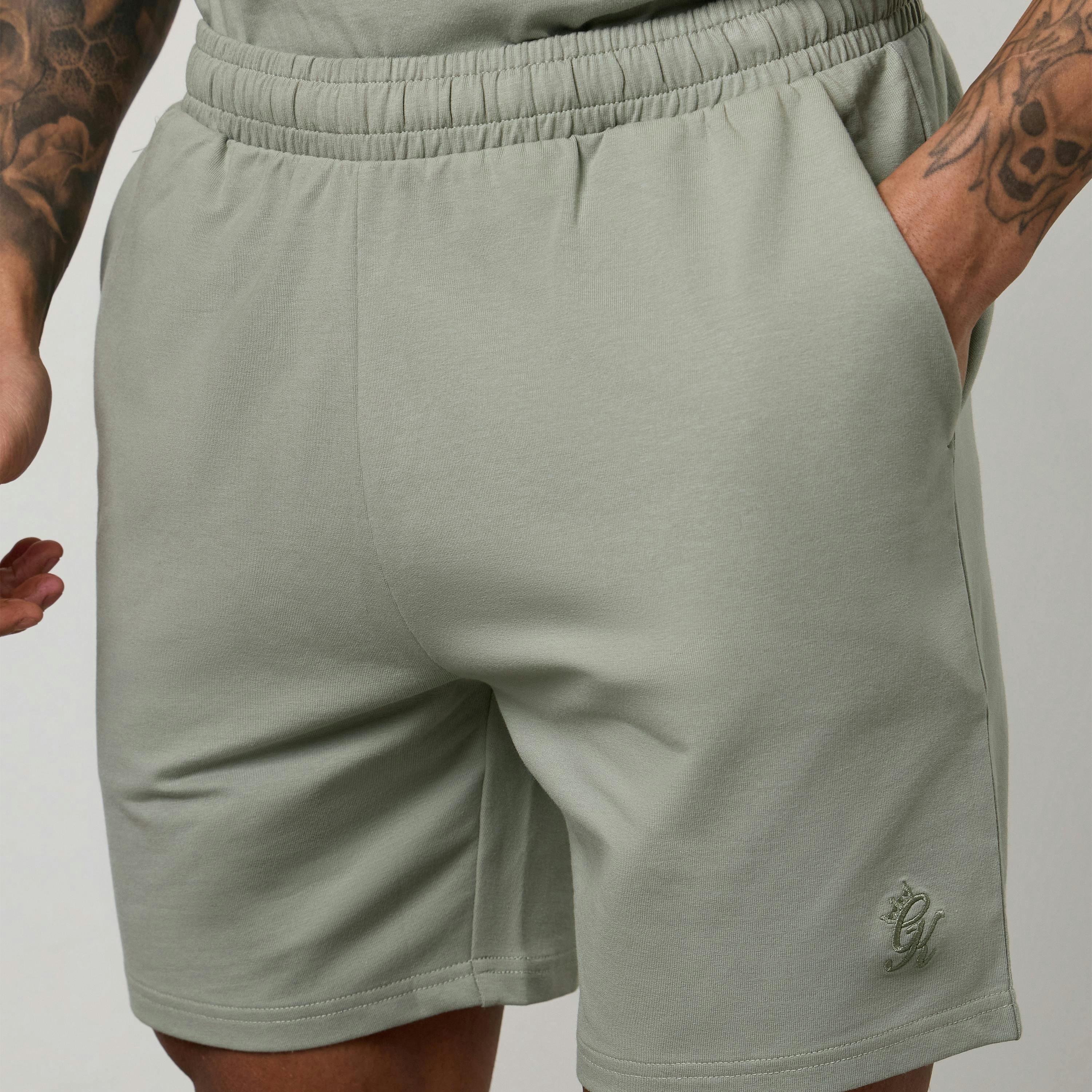 Gym King Victory Loopback Short - Soft Khaki , view 4 of 6