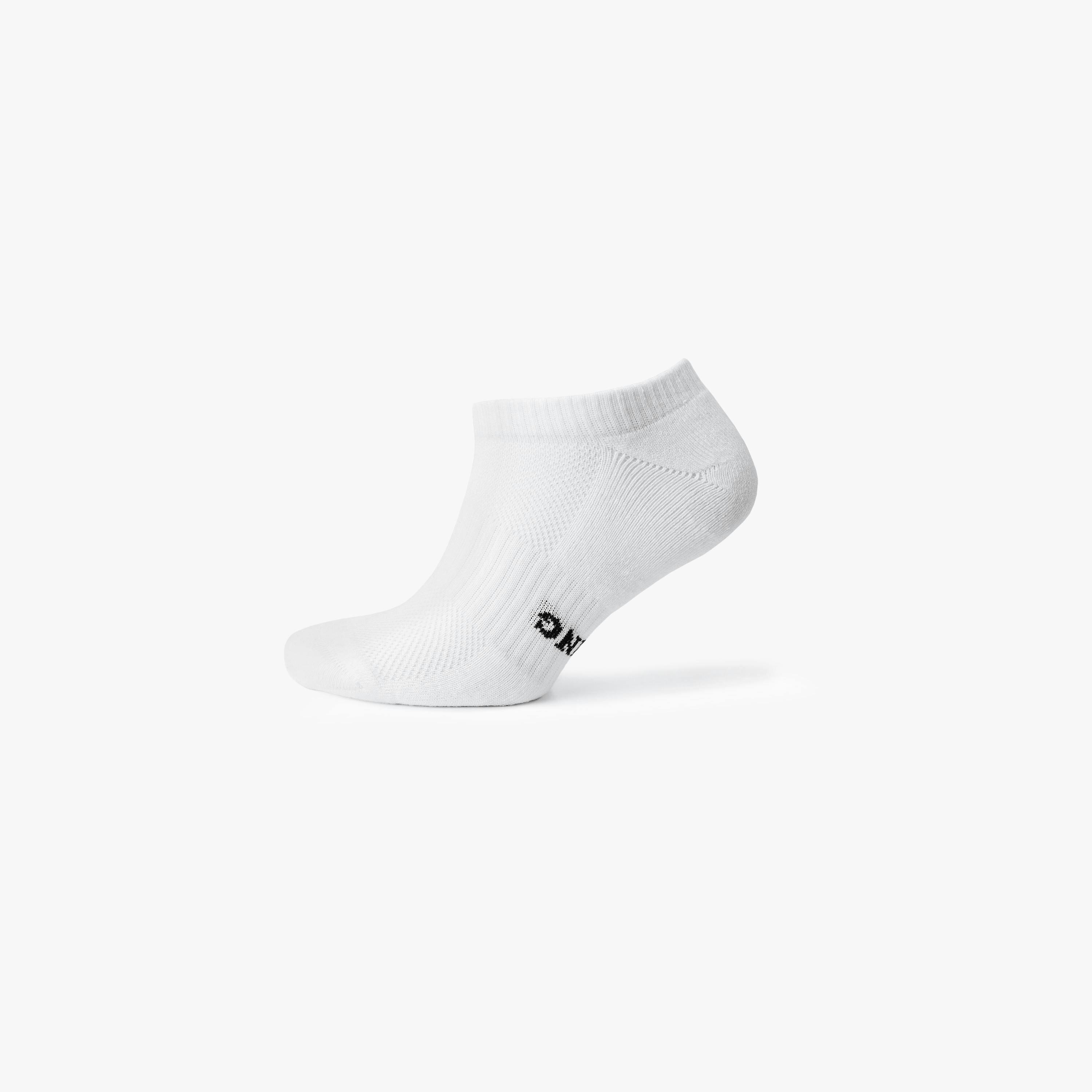 Gym King Linear Sports Sock (1PK) - White , view 4 of 4