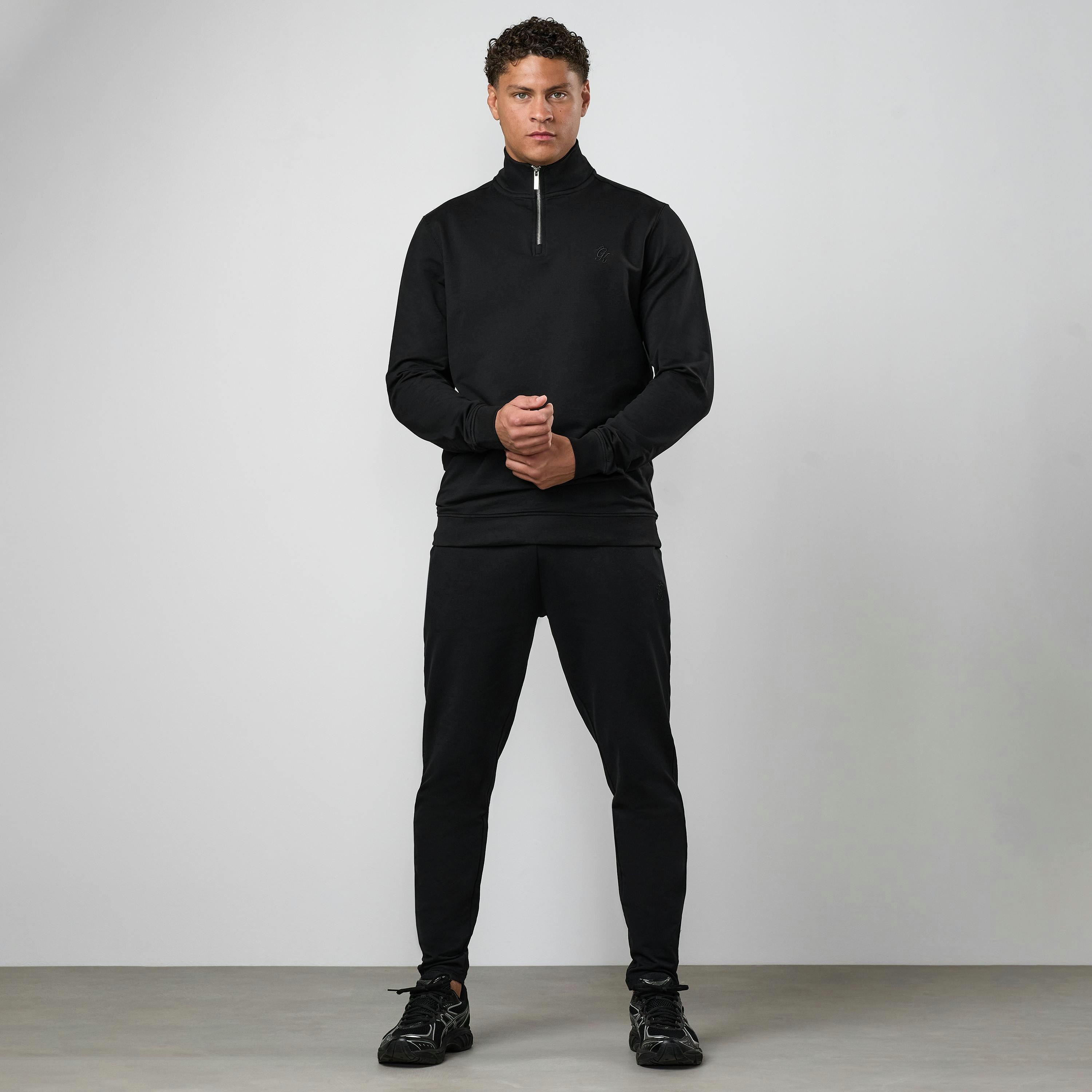 Gym King Victory 1/4 Zip - Black , view 3 of 6
