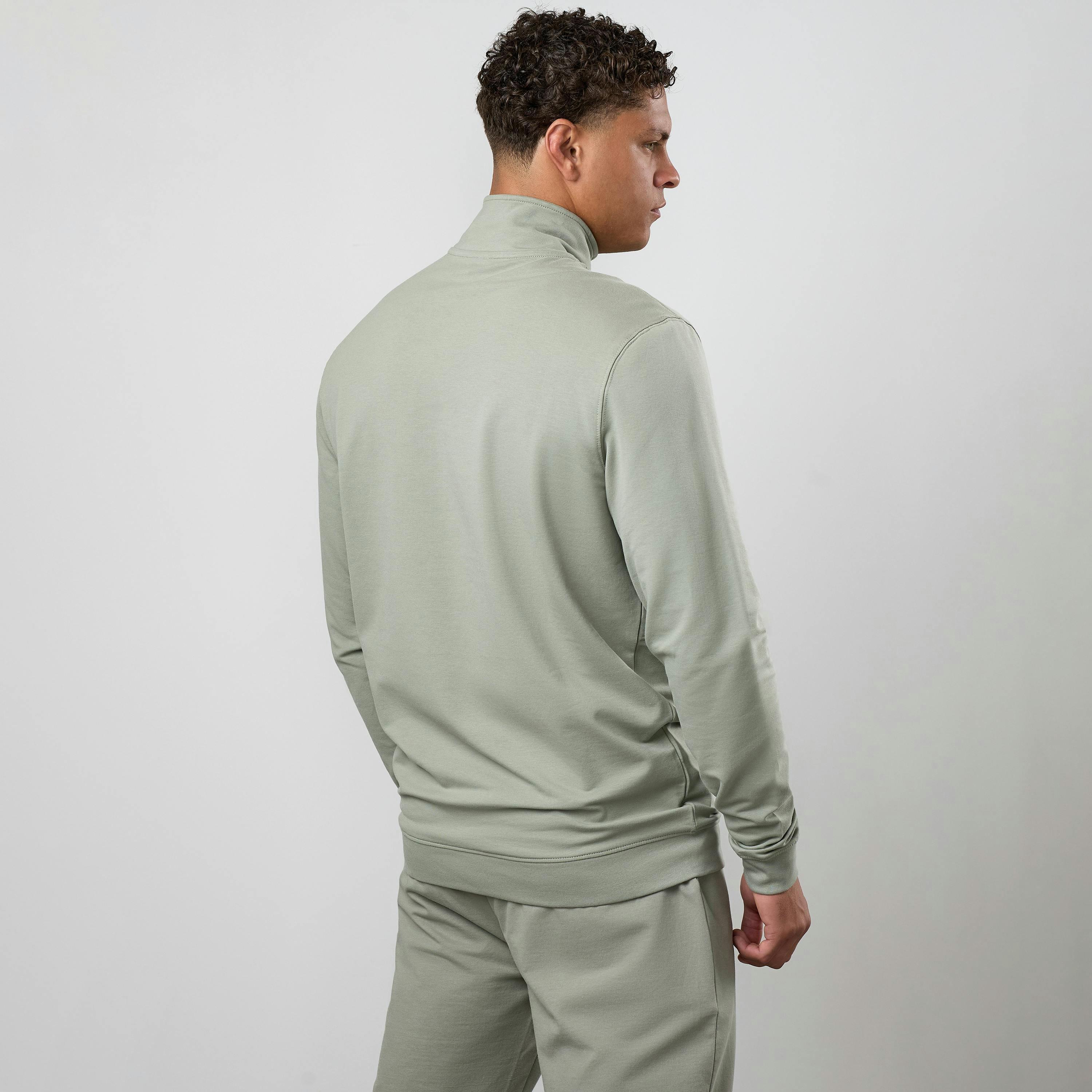 Gym King Victory 1/4 Zip - Soft Khaki , view 2 of 6
