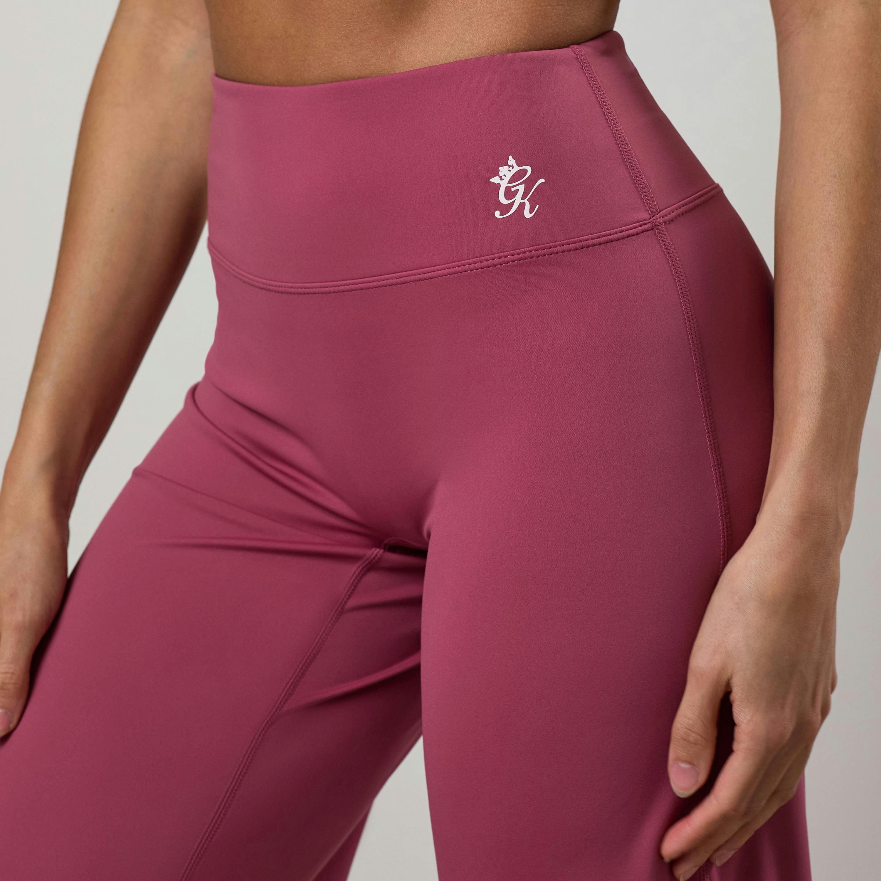 Gym King 365 Straight Leg Yoga Pant Regular - Berry , view 5 of 6