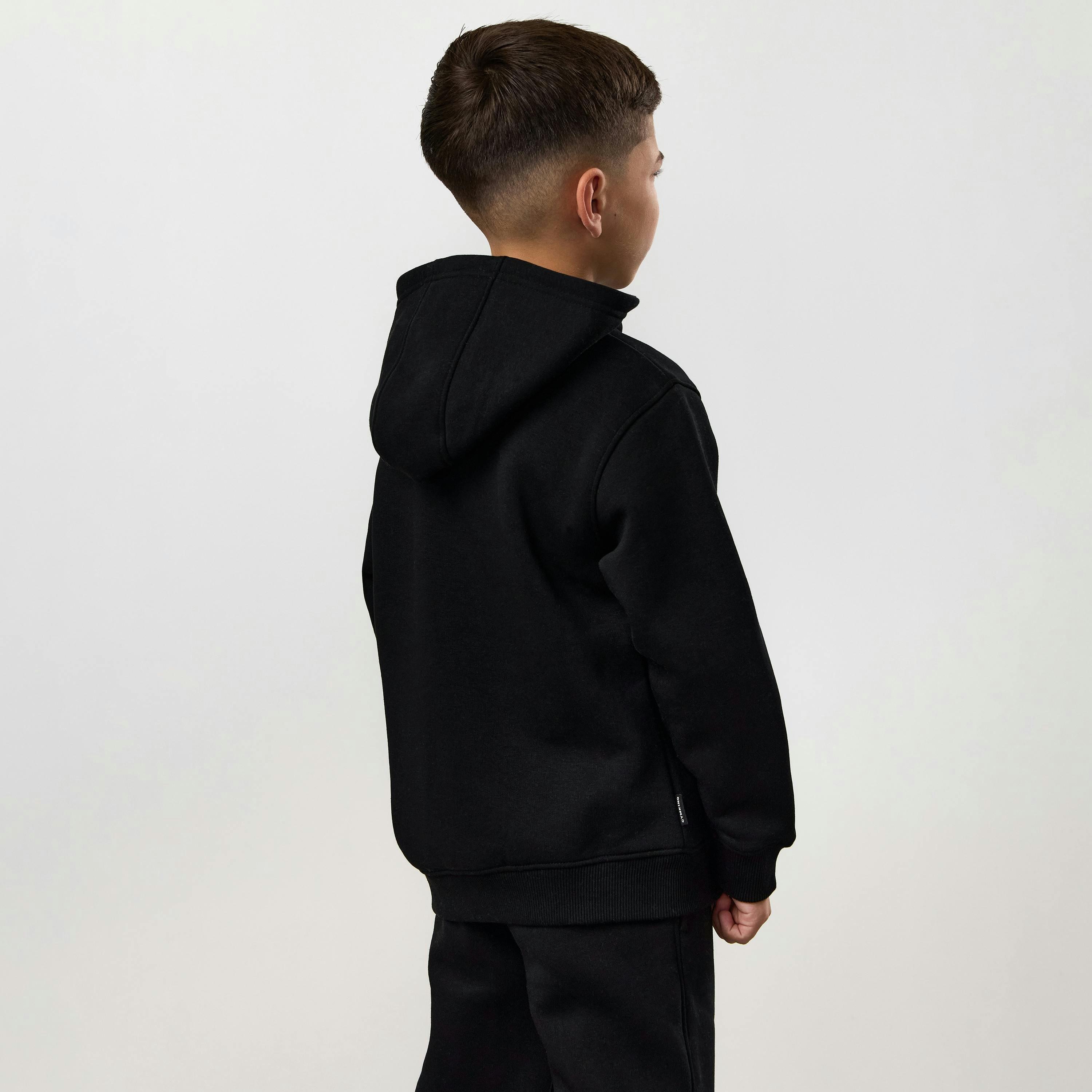 Gym King Younger Kids Fundamental Hoodie - Black , view 2 of 6