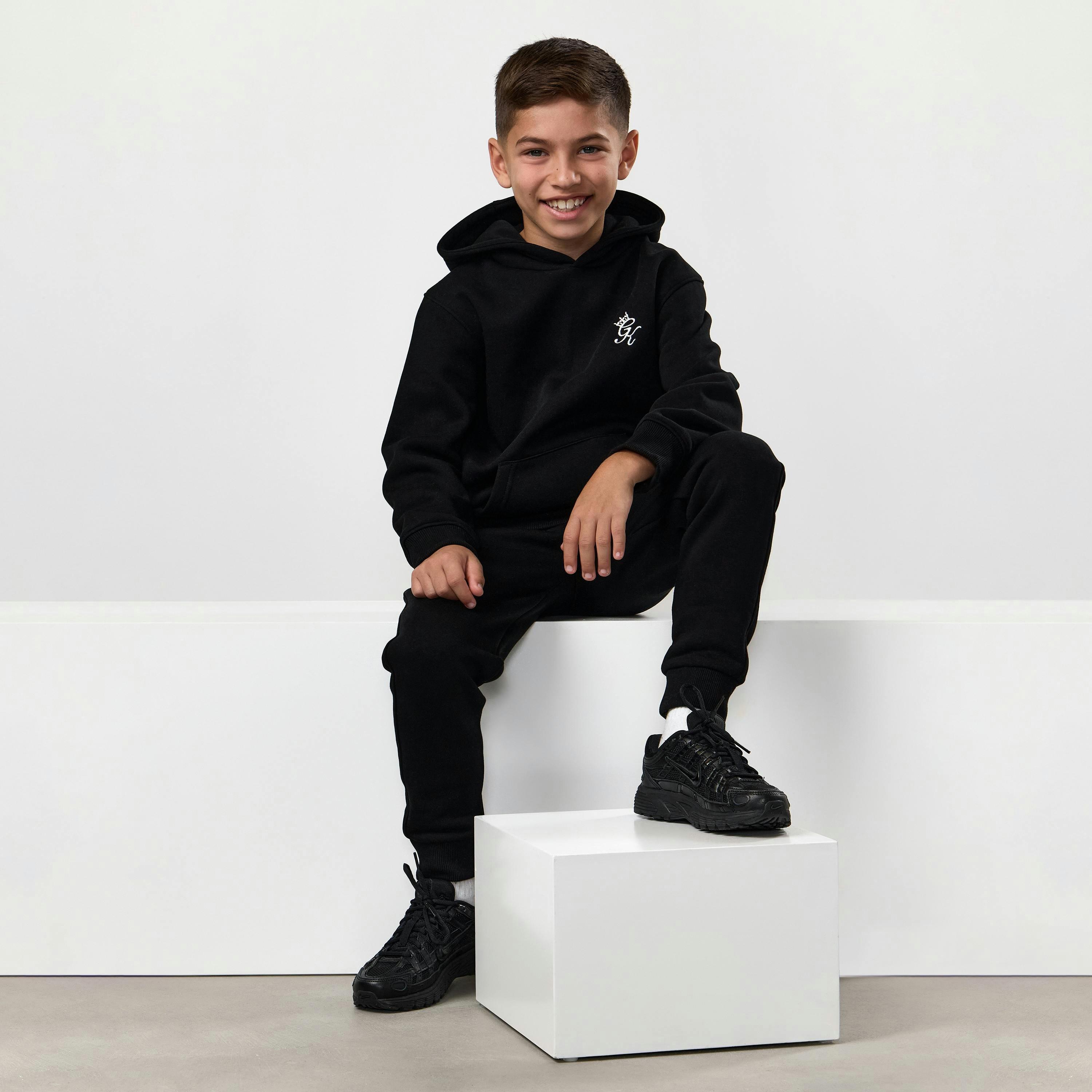 Gym King Younger Kids Fundamental Hoodie - Black , view 5 of 6