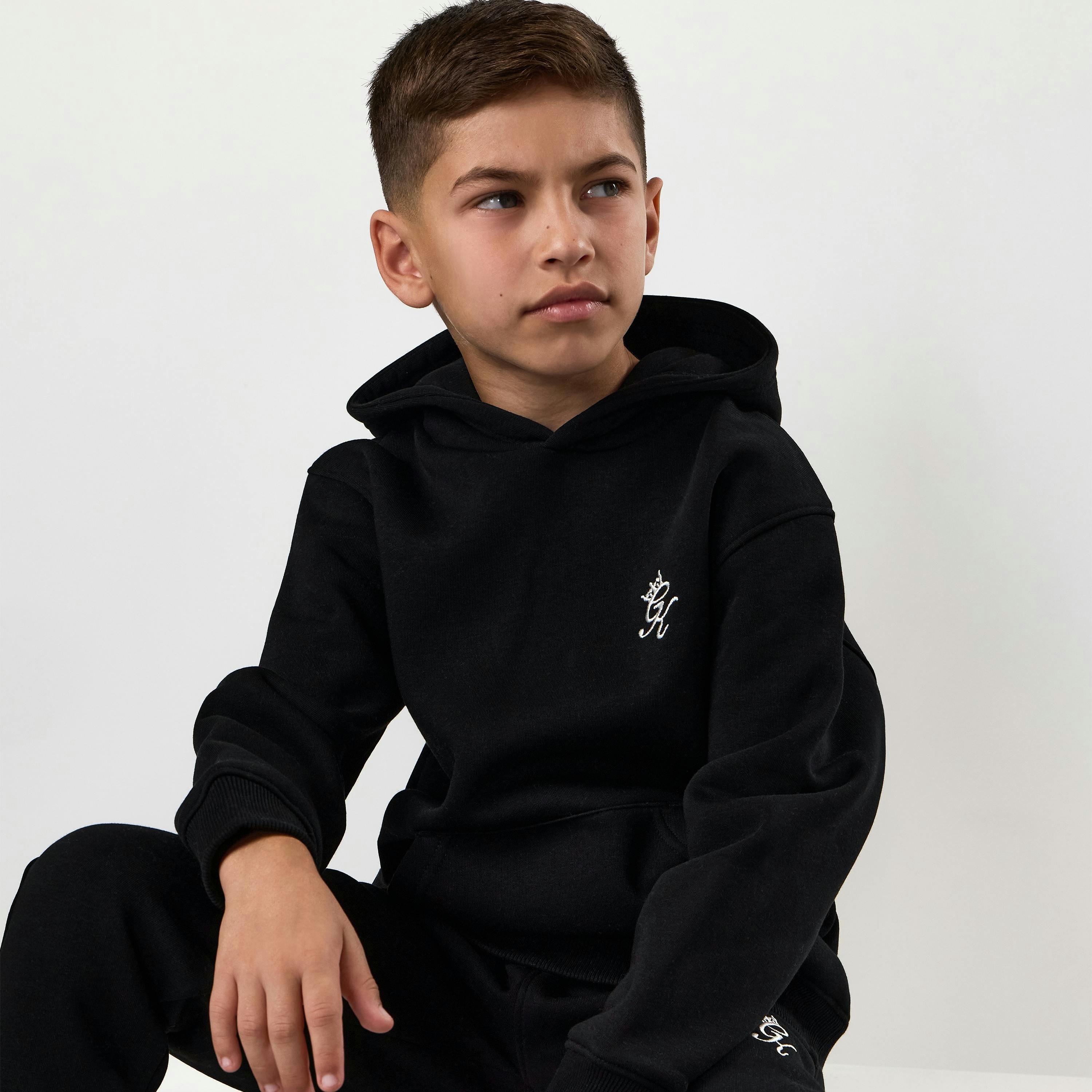 Gym King Younger Kids Fundamental Hoodie - Black , view 6 of 6