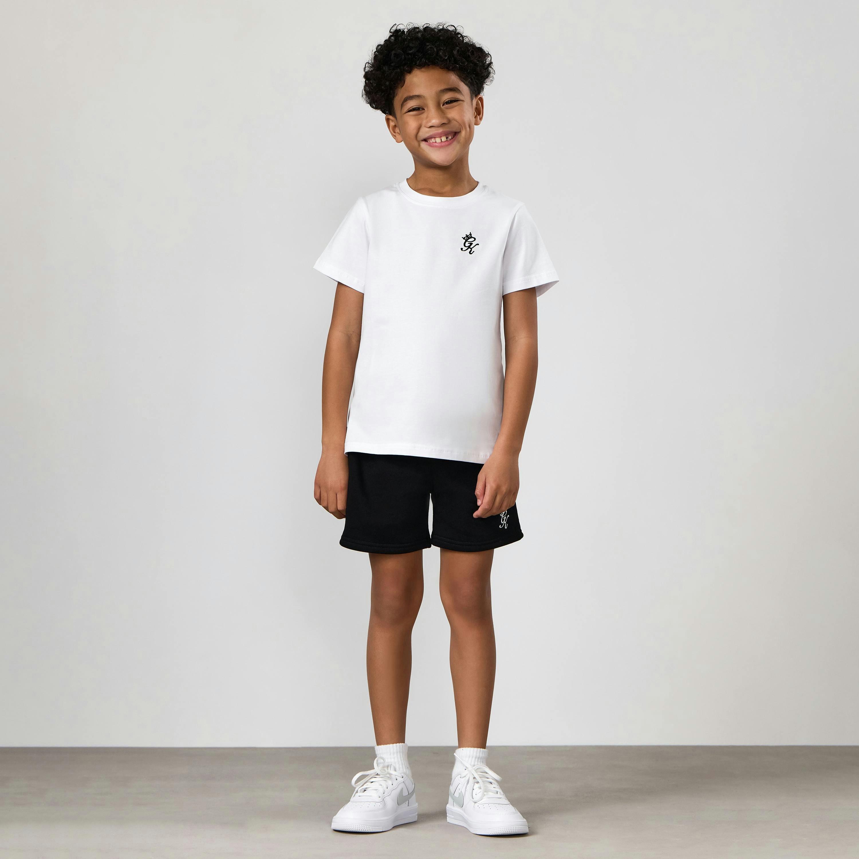 Gym King Younger Kids Fundamental T-Shirt - White , view 6 of 6