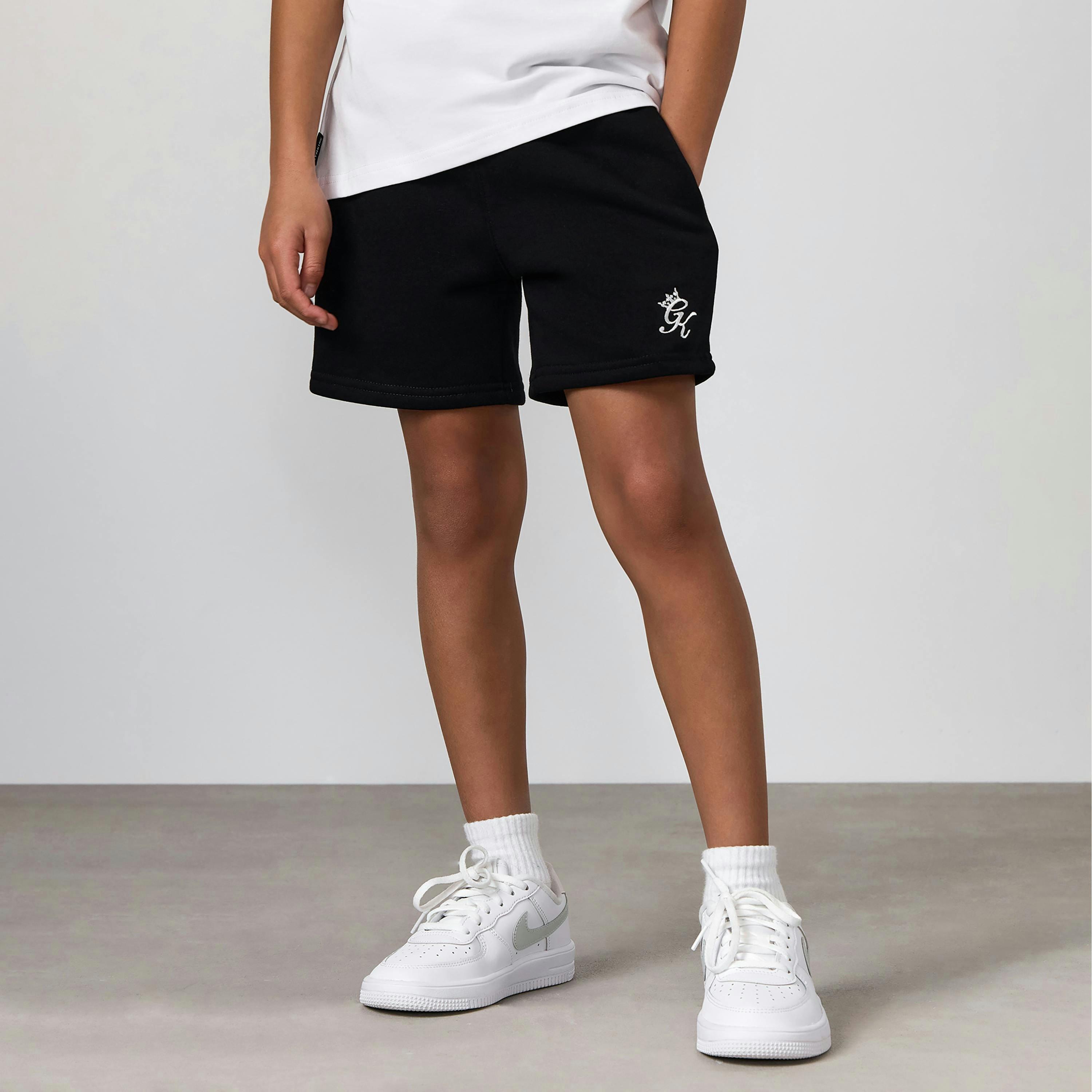 Gym King Younger Kids Fundamental Short - Black , view 1 of 6