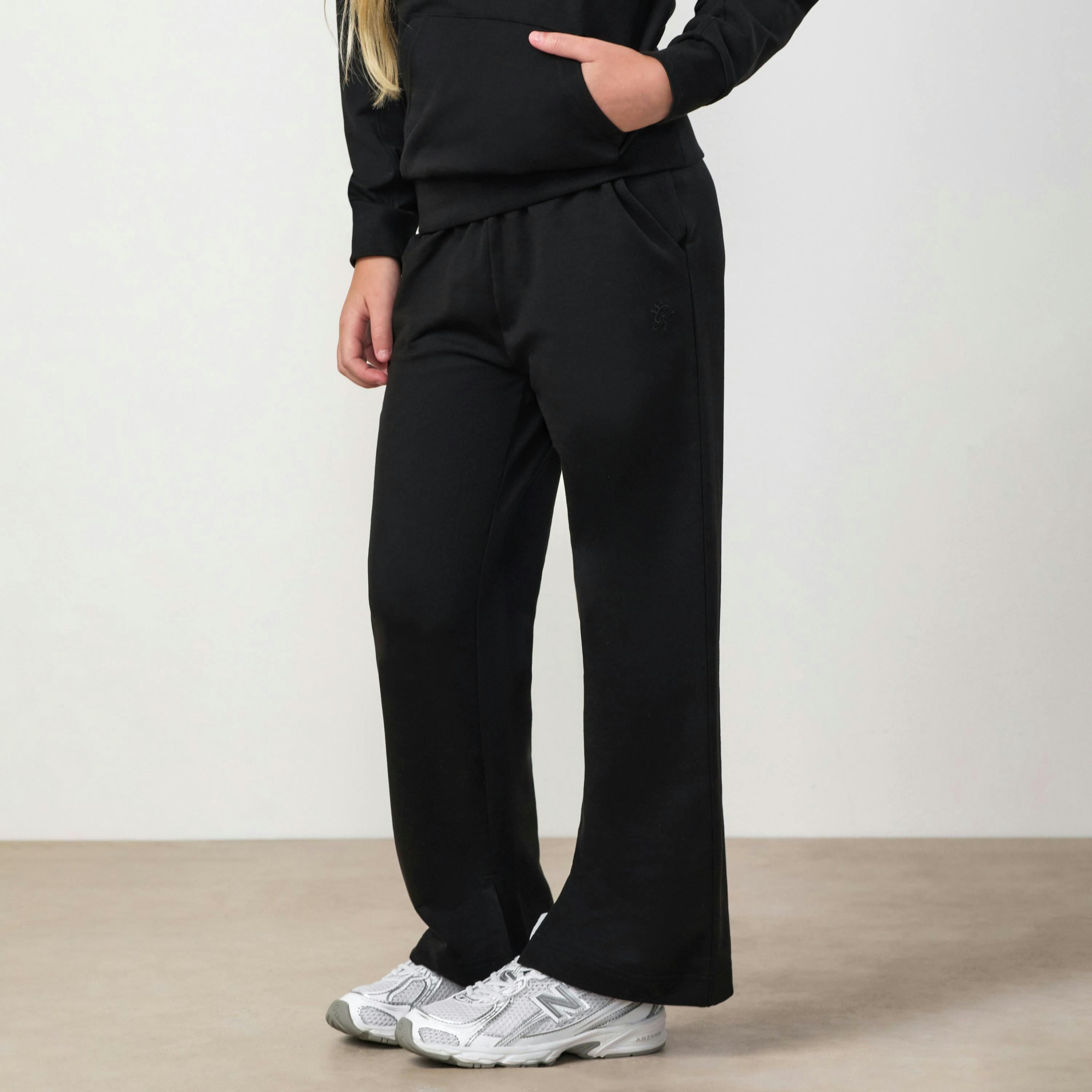 Gym King Younger Kids Victory Straight Leg Jogger - Black , view 1 of 4