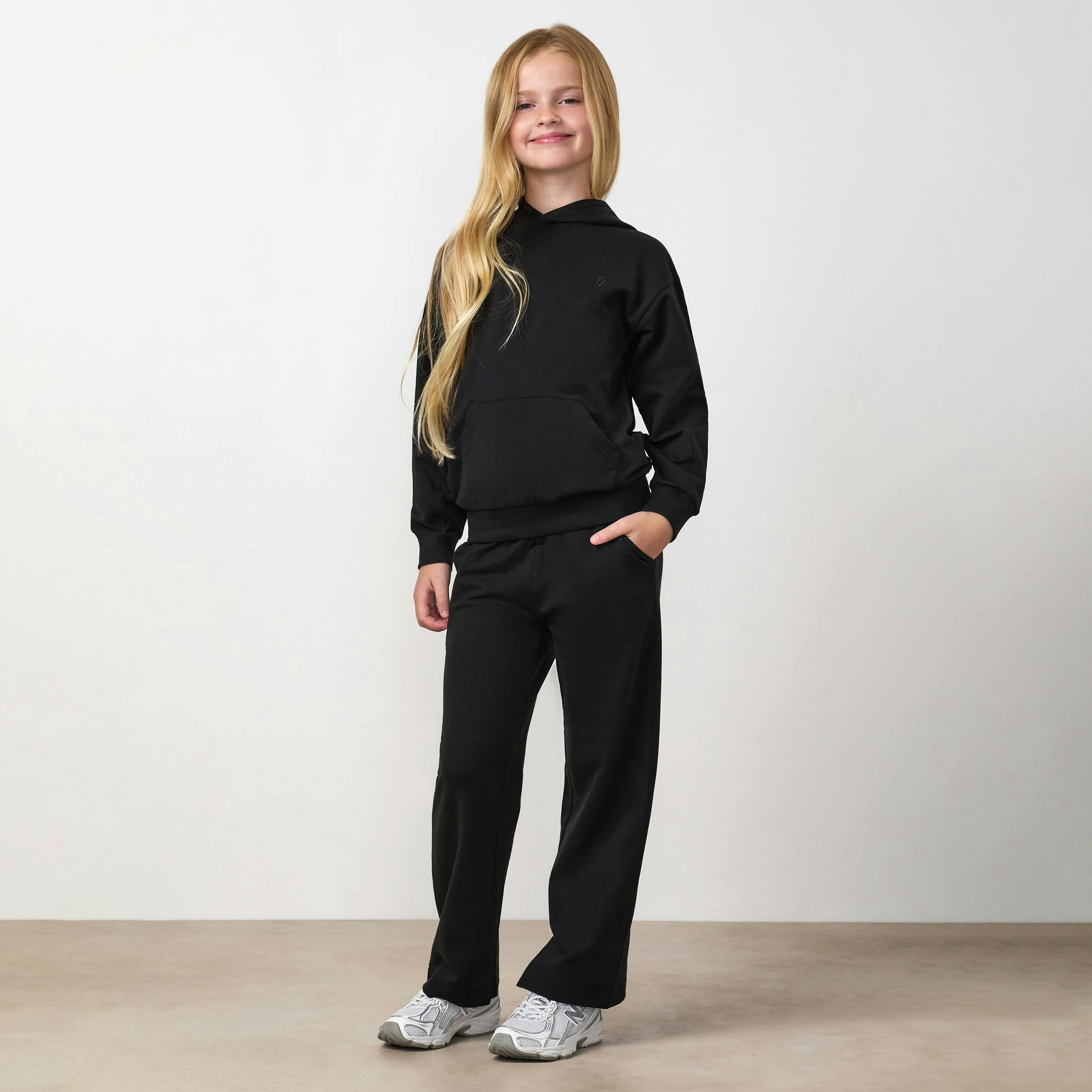 Gym King Older Kids Victory Straight Leg Jogger - Black , view 3 of 4