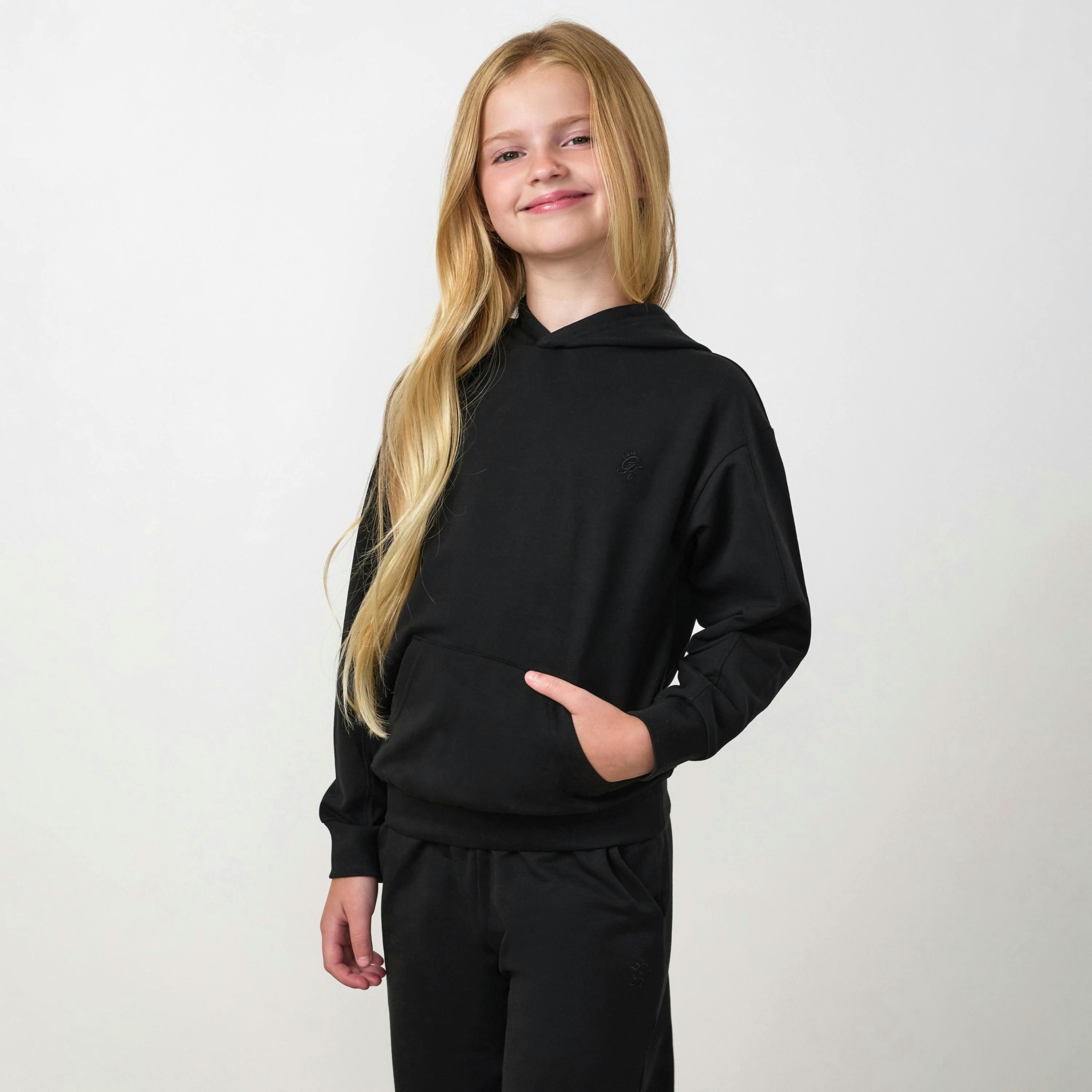 Gym King Younger Kids Victory Relaxed Fit Hoodie - Black , view 1 of 5