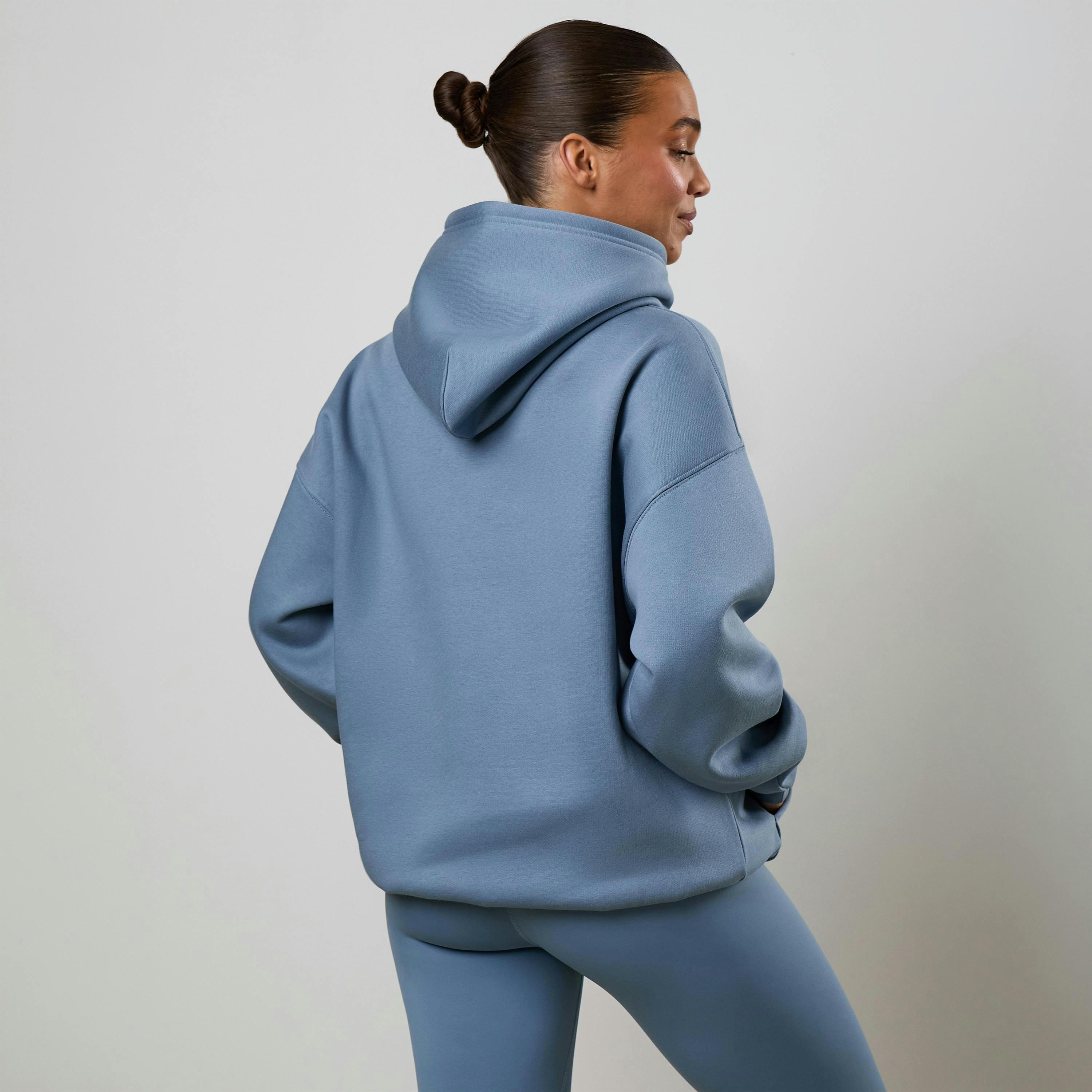 Gym King 365 Relaxed Fit Hoodie - Faded Indigo , view 2 of 6
