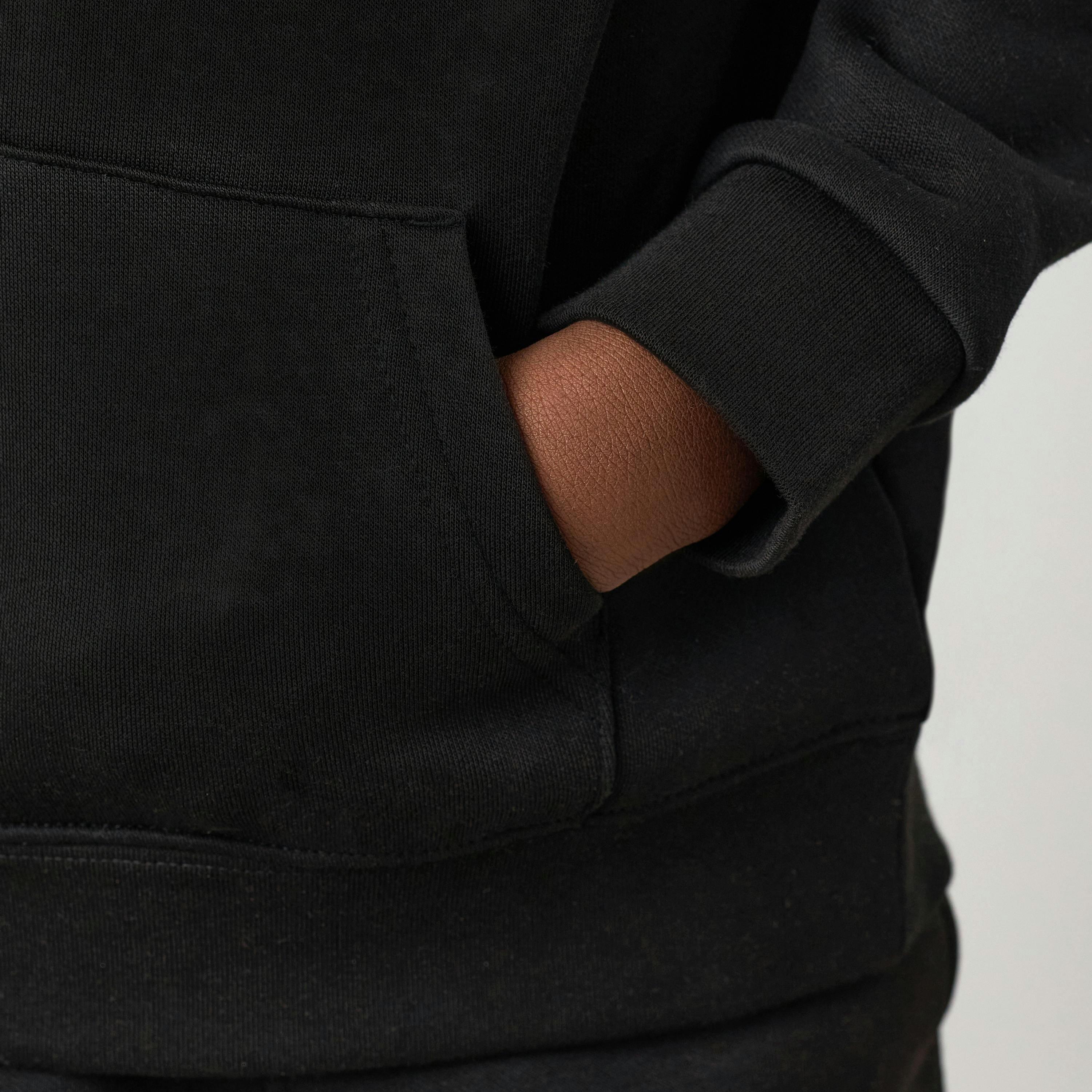 Gym King Younger Kids Pro Logo V2 Hoodie - Black / Black , view 5 of 5