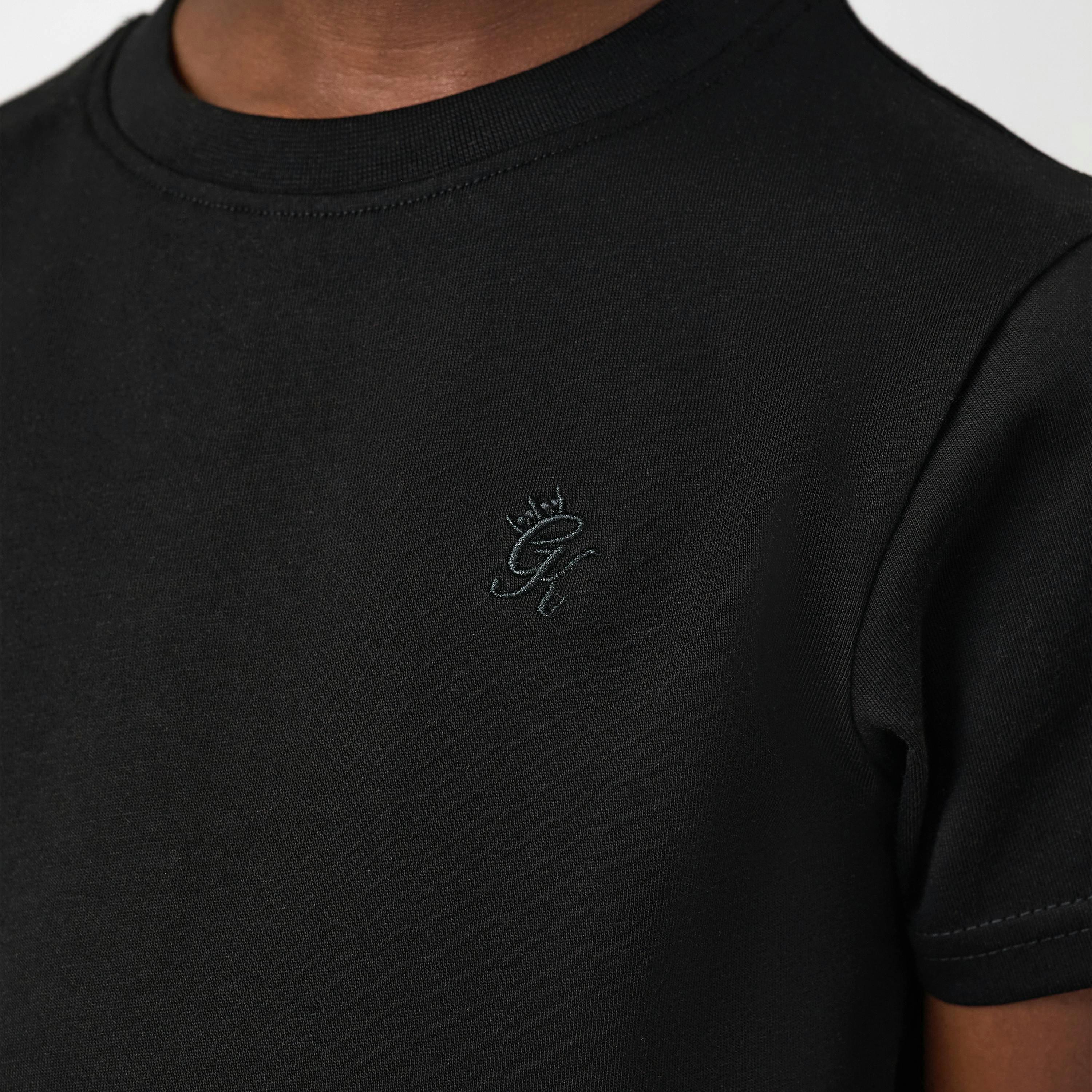Gym King Older Kids Victory Jersey T-Shirt - Black , view 3 of 4