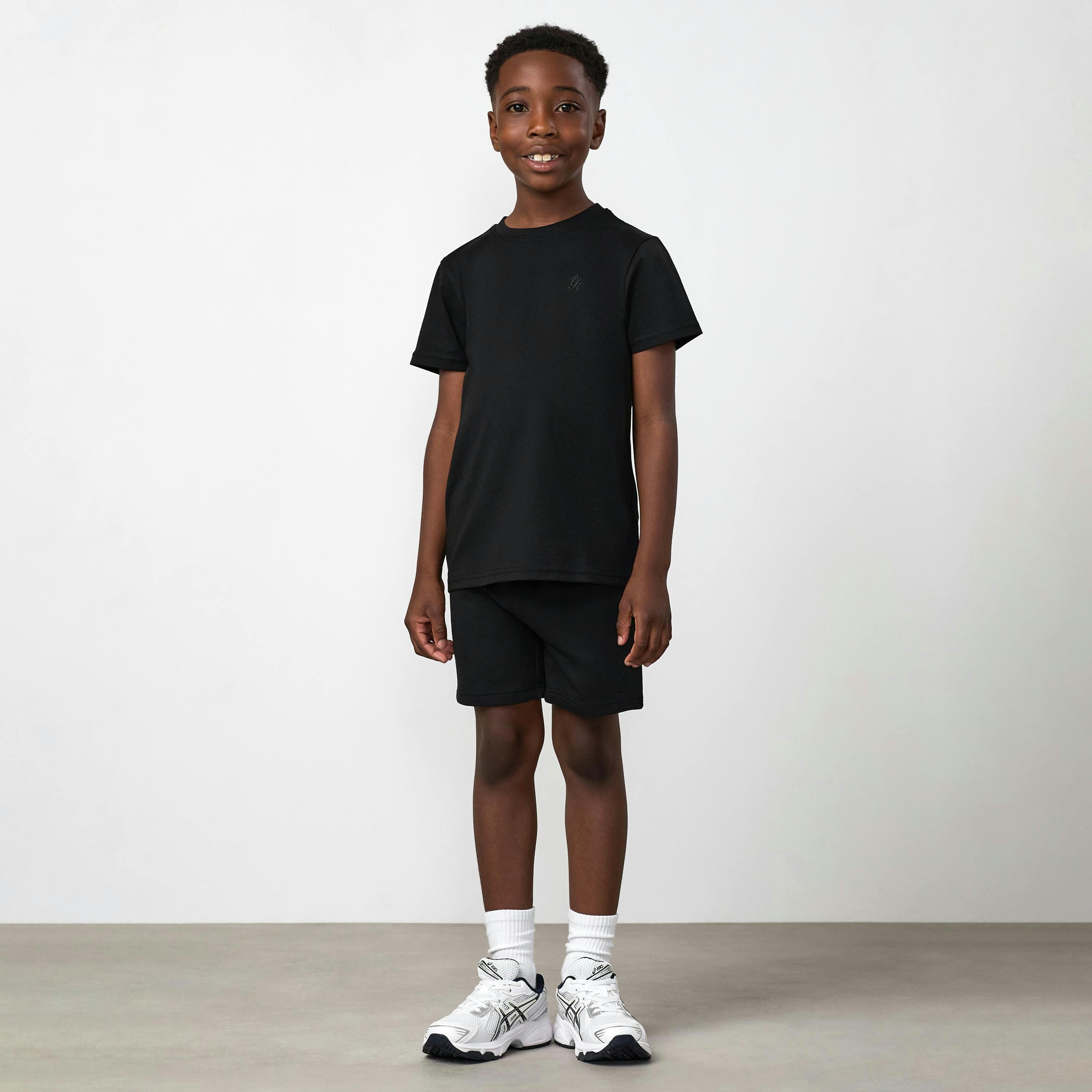 Gym King Older Kids Victory Jersey T-Shirt - Black , view 4 of 4