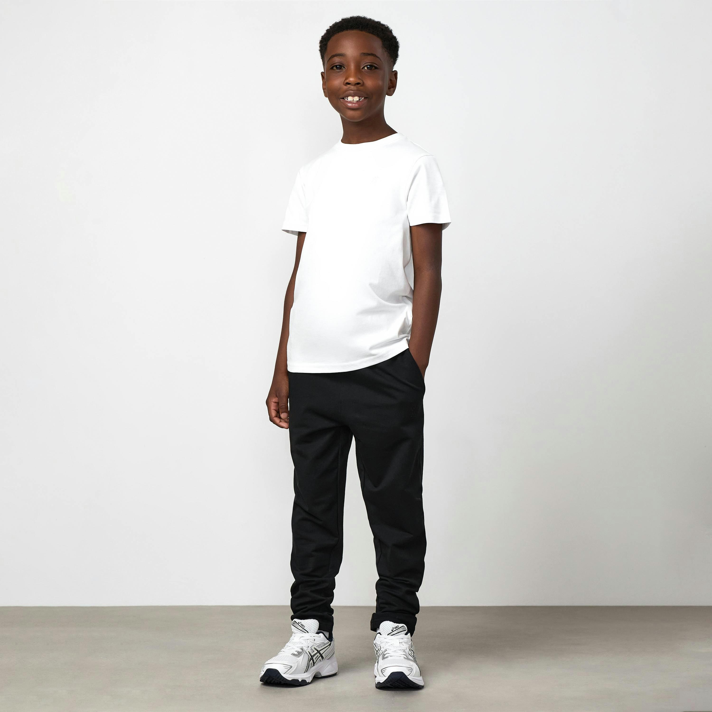 Gym King Younger Kids Victory Jersey T-Shirt - White , view 4 of 5