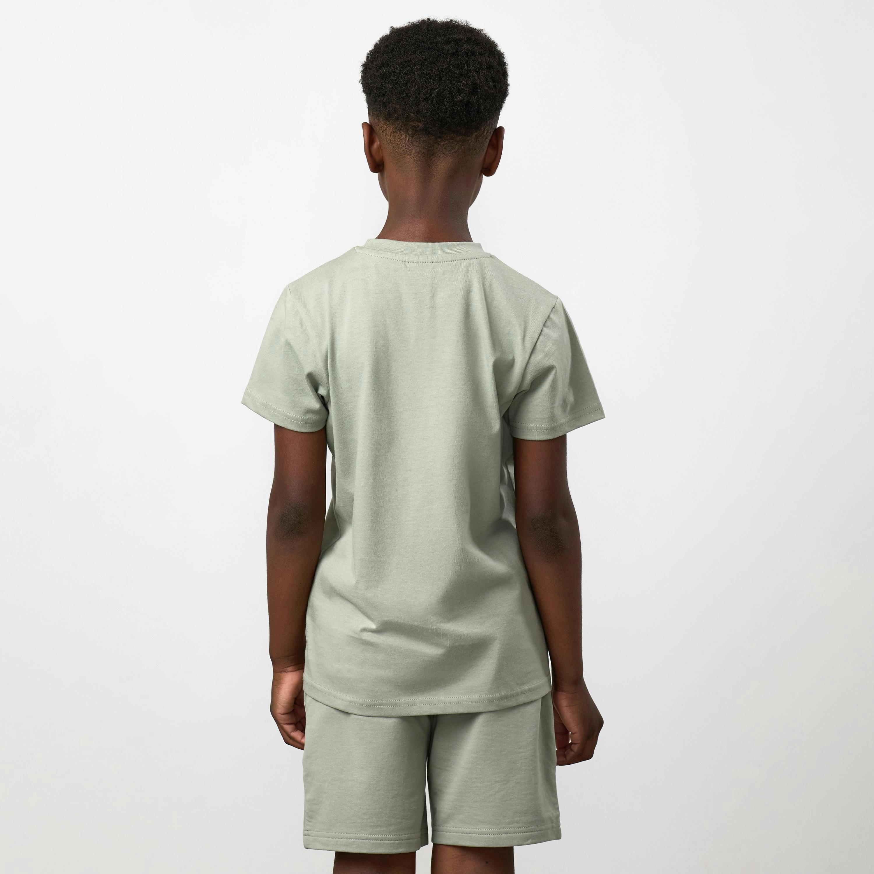 Gym King Older Kids Victory Loopback Short - Soft Khaki , view 6 of 6